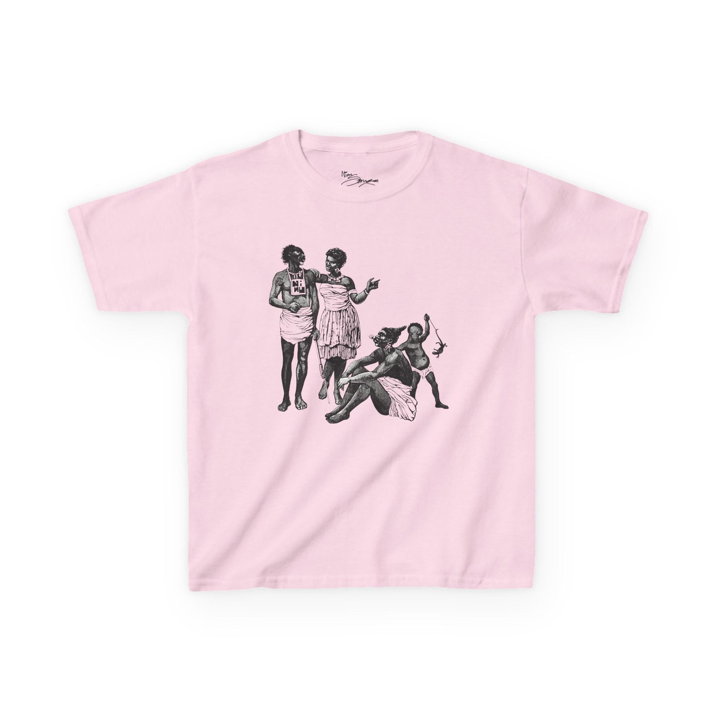 Dahomey Family Portrait Baby Tee