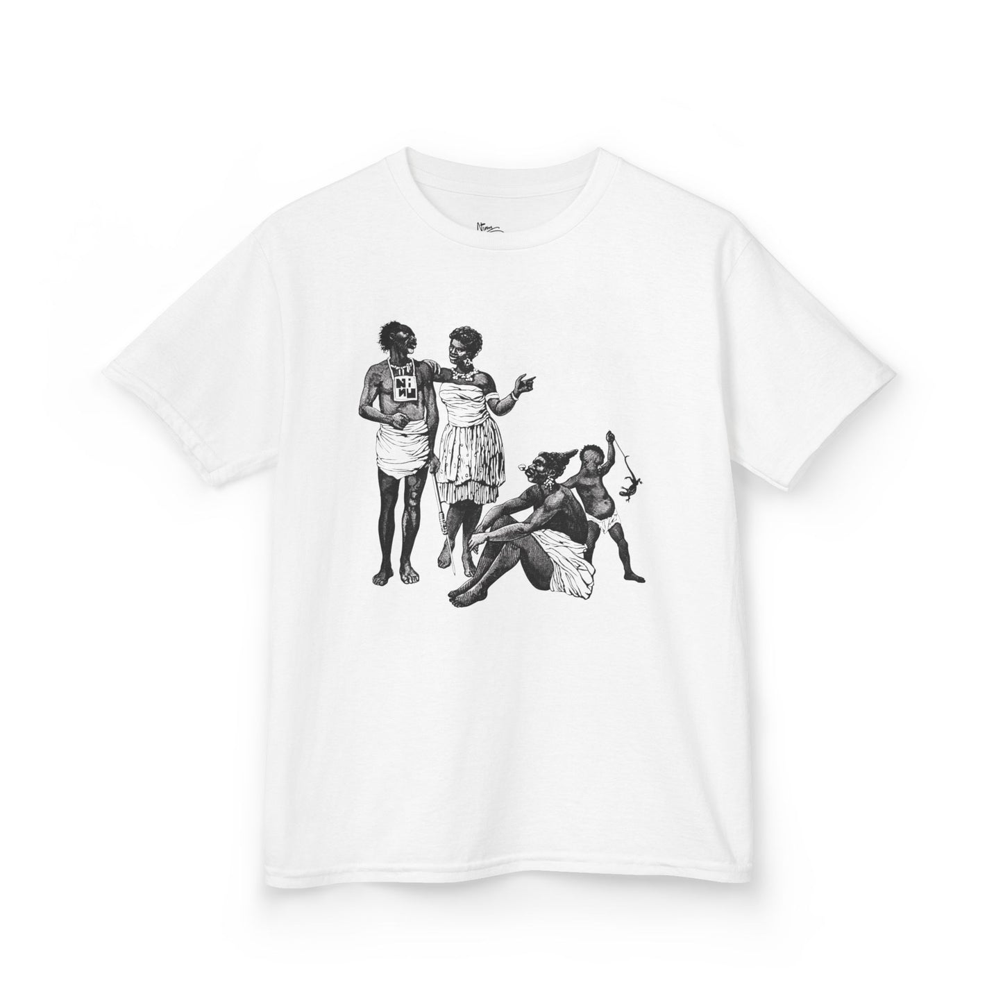 Dahomey Family Portrait Baby Tee