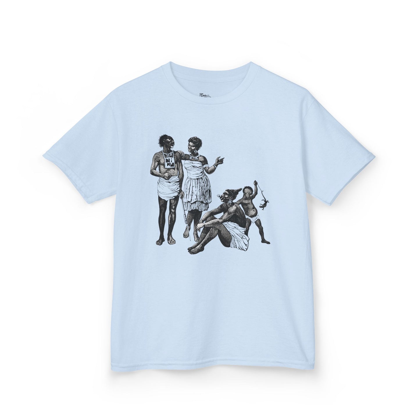 Dahomey Family Portrait Baby Tee