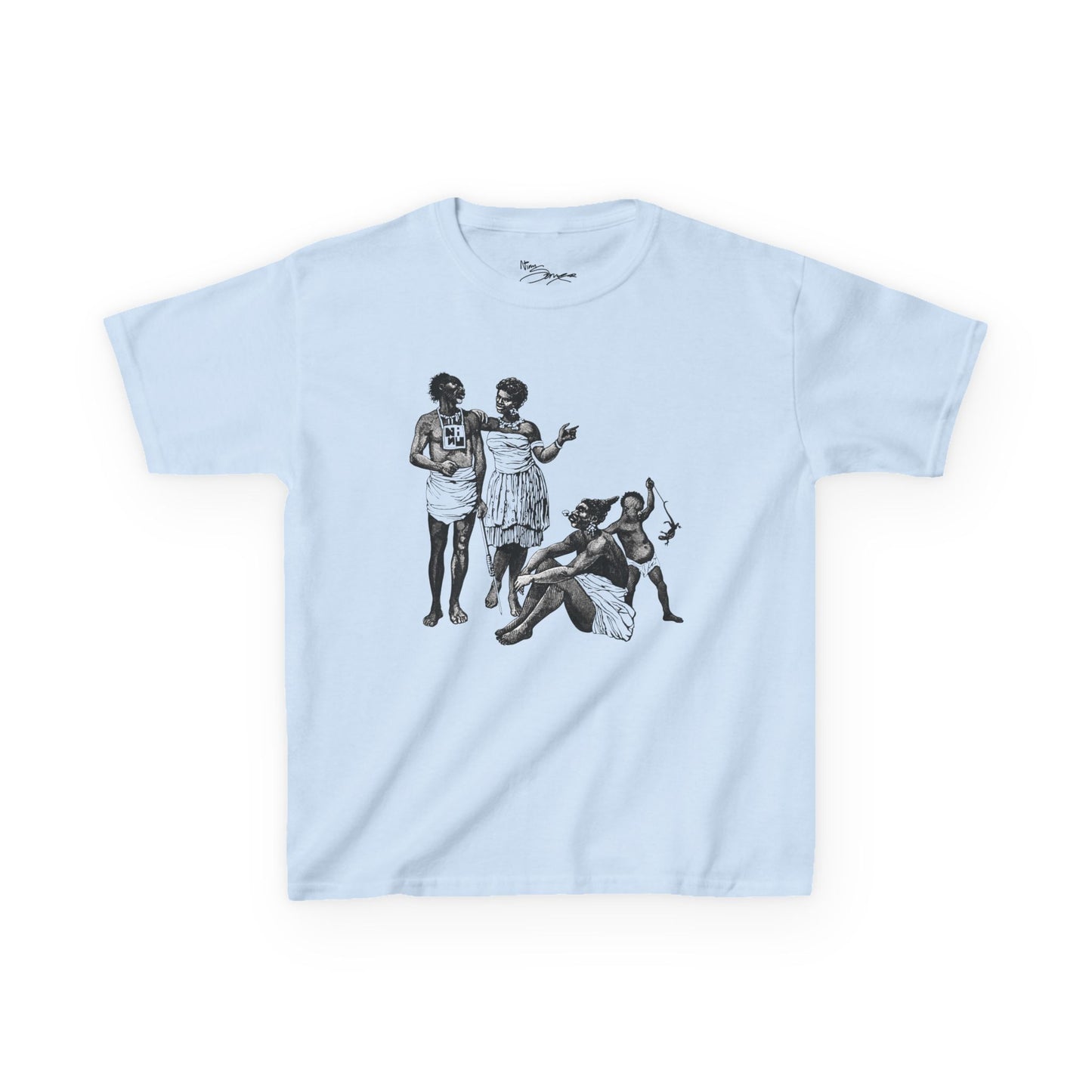 Dahomey Family Portrait Baby Tee