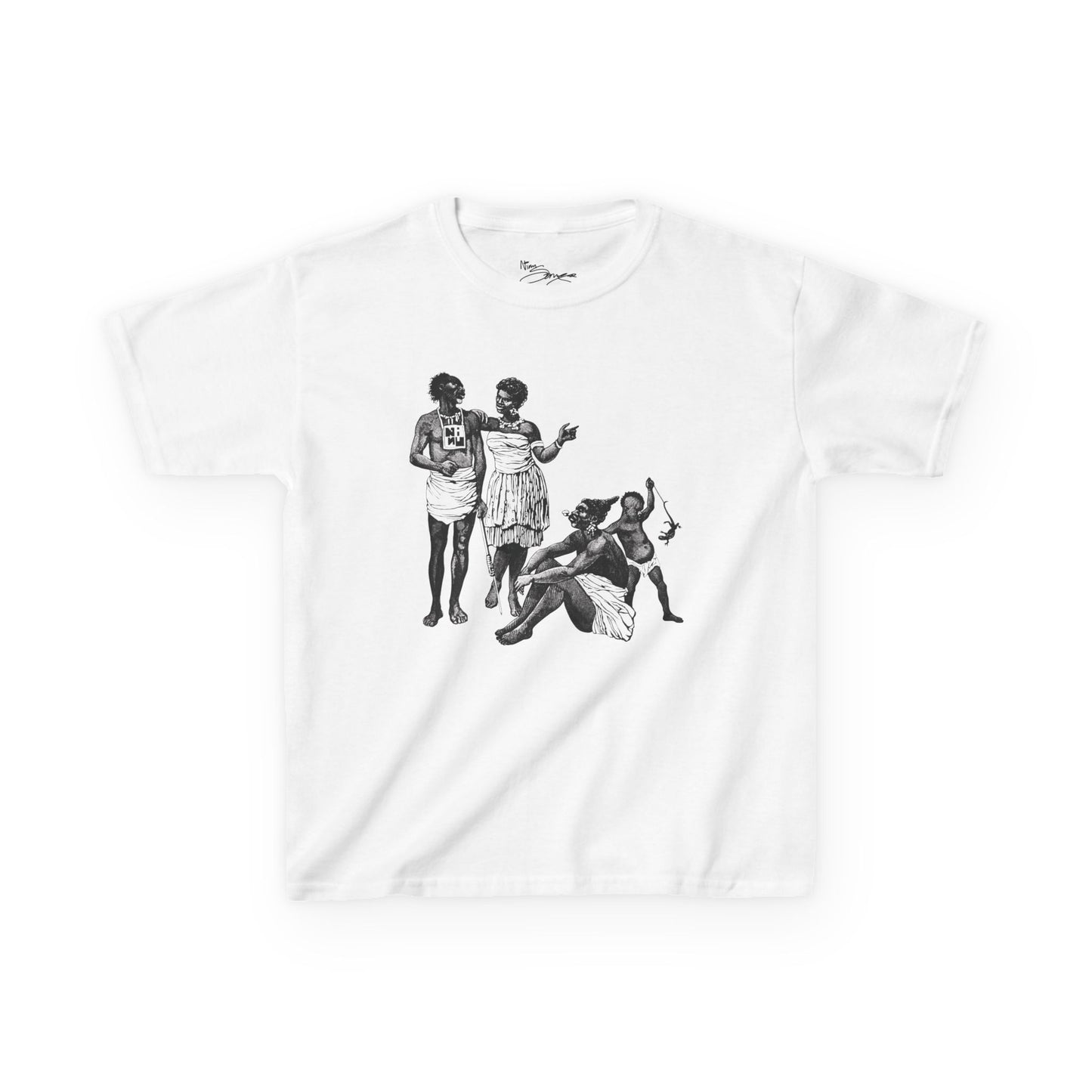 Dahomey Family Portrait Baby Tee